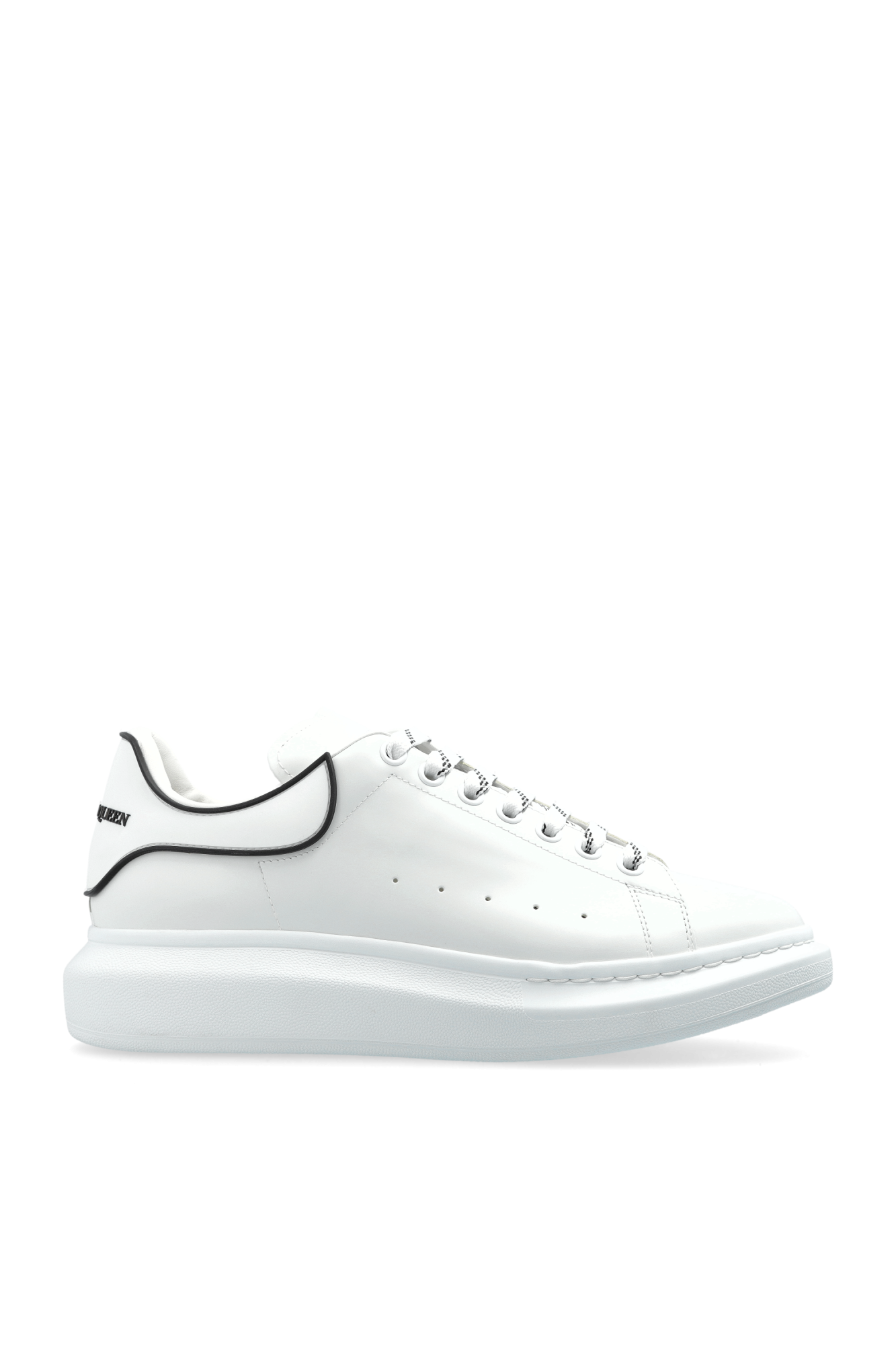 Alexander mcqueen sneakers white black deals